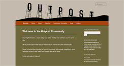 Desktop Screenshot of outpostestates.com